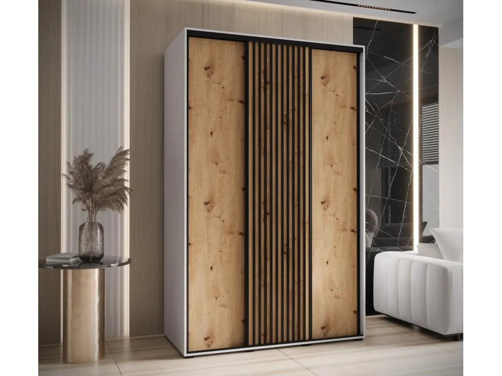 ARMARIO Decocasaes 1 DE PUERTAS CORREDERAS 235.2/150/45 3 puertas (blanco/artisan) 31726hmsj