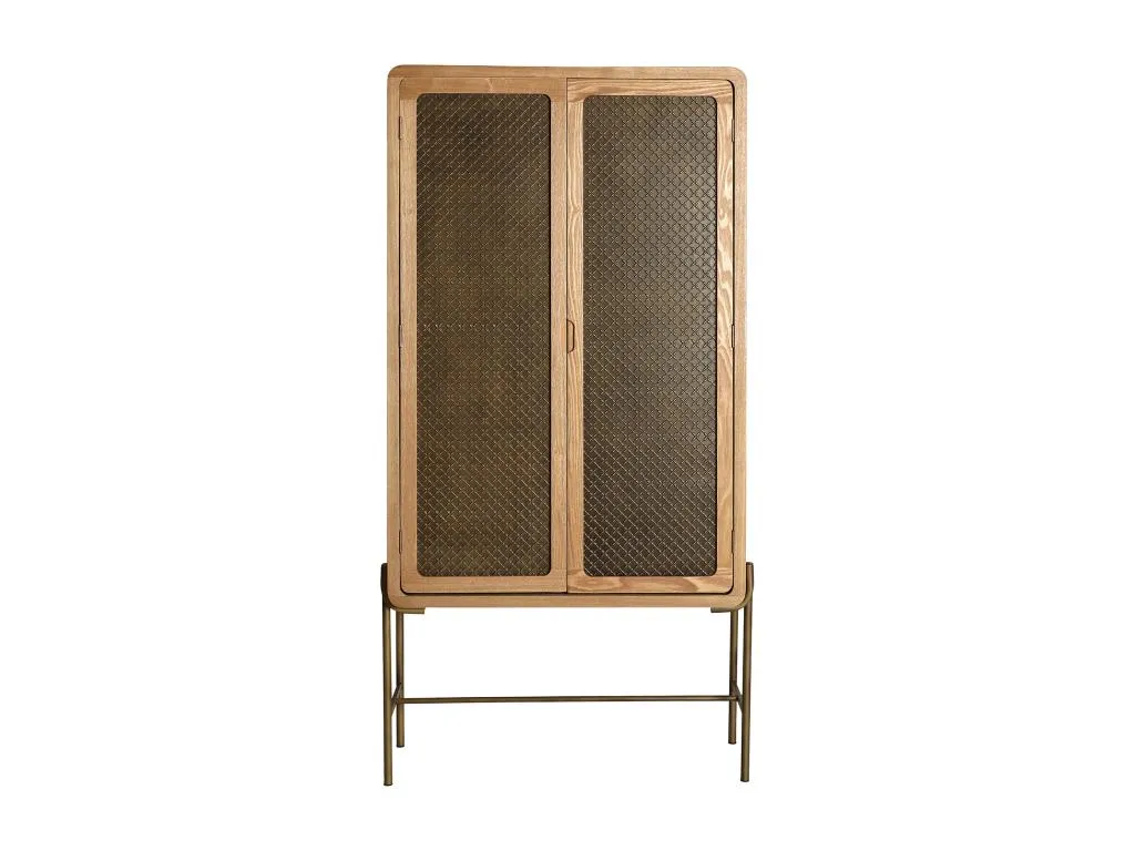 Armario de Boverdeco en color marrón de 85x40x161cm