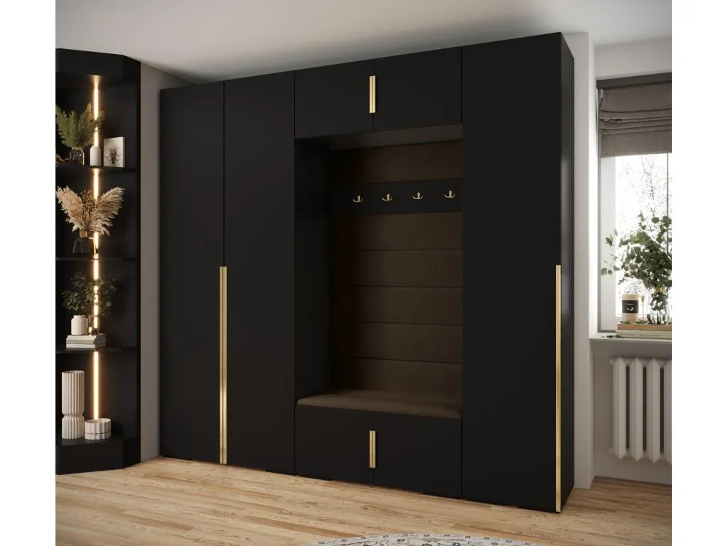 Andreuworldcasa 1 armario con puertas batientes 236.7/250/47