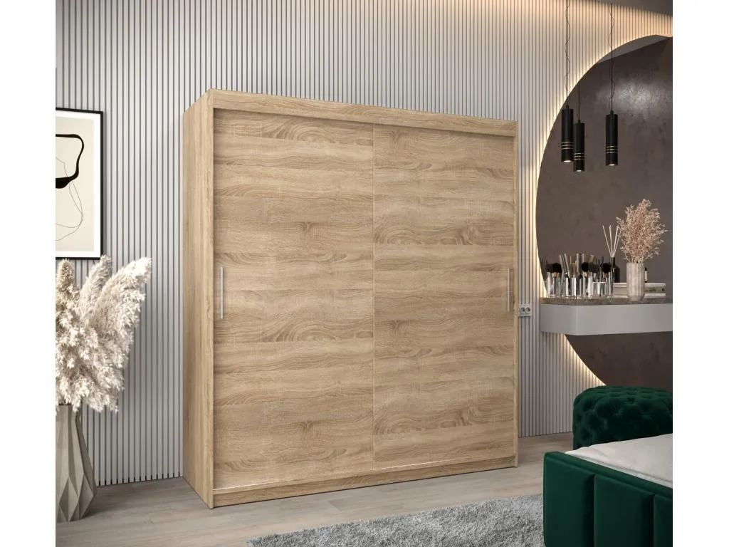 Armario Decopractico de puertas correderas 200/180/62 2 puertas (Decopractico) 57221NMGX