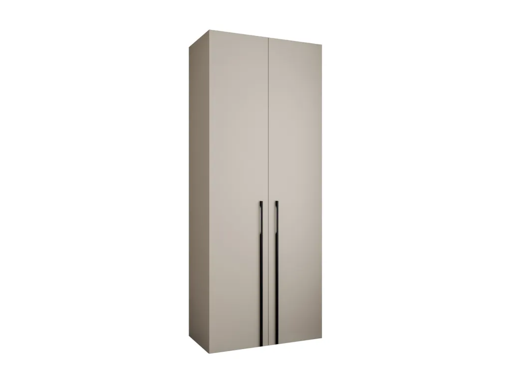 Armario Habitarluz 3 con puertas batientes 245.5/100/40 2 puertas (cachemira/negro) 66949GSJY