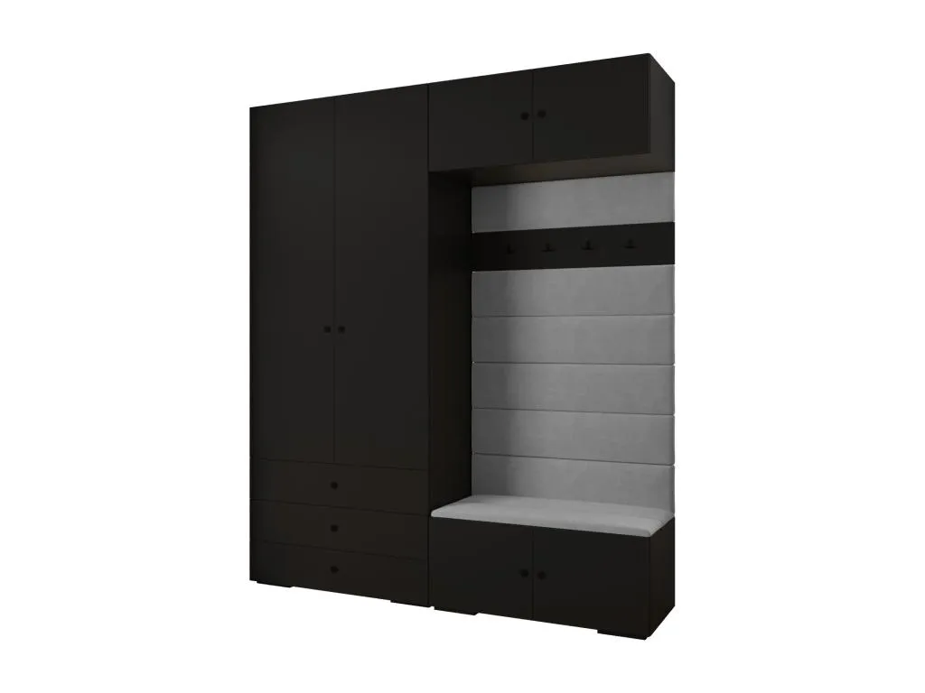 Hogarmini 2 armario con puertas batientes 236.7/200/47 dver26515