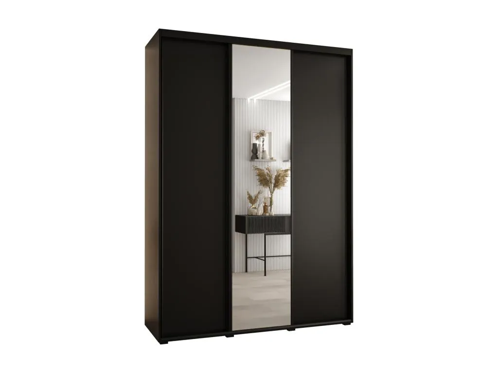 ARMARIO Boverdeco 3 DE PUERTAS CORREDERAS 235.2/180/45 3 puertas (Negro/Negro/Negro)