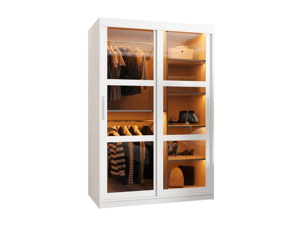 ARMARIO DOME DE PUERTAS CORREDERAS 200/120/62 2 puertas (blanco) VAZT63289