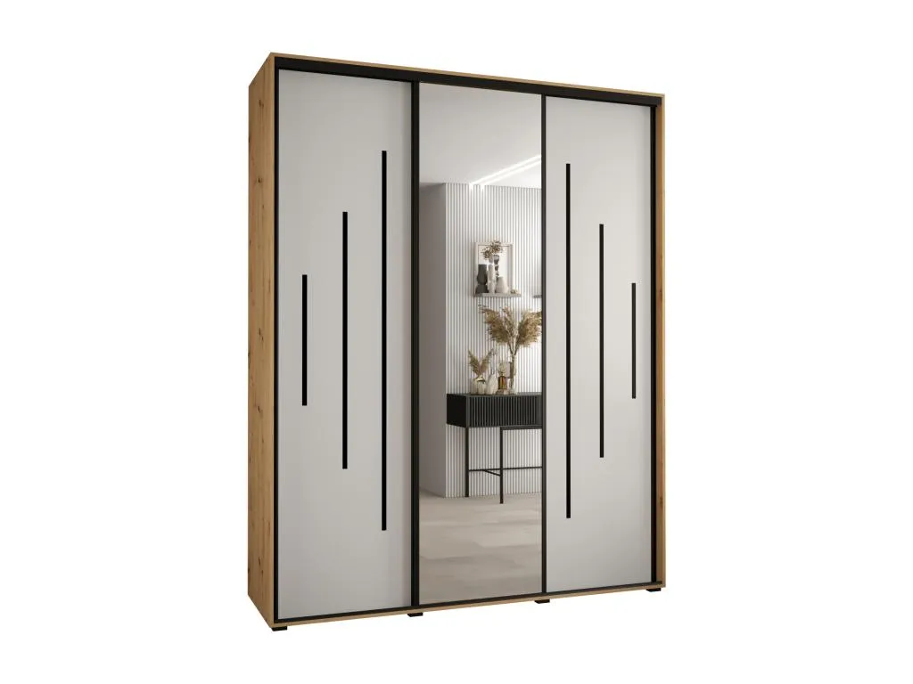 ARMARIO CON PUERTAS BATIENTES 235.2/200/60 3 puertas