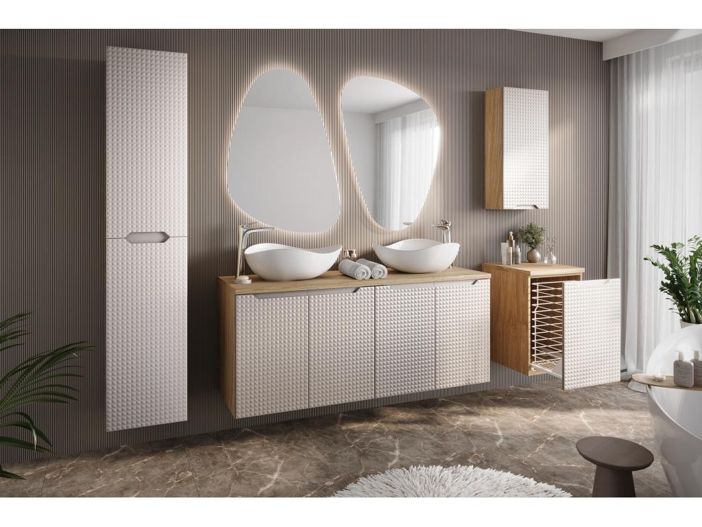 Armarios Laterales Confortzx SCAB35 1D 35x19x75 Beige