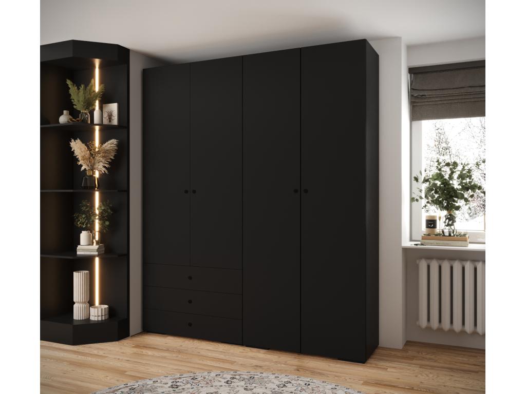 Sancaldeco 2 armario con puertas batientes 236.7/200/47 GKYE14467
