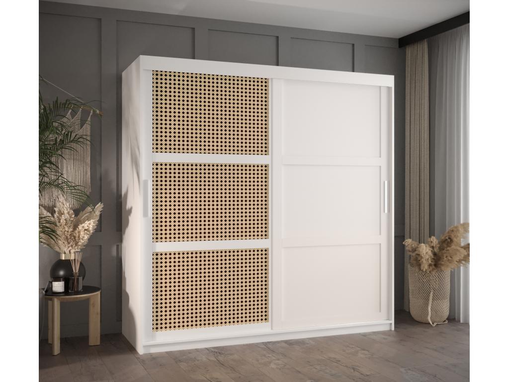 ARMARIO Mueblesclasic 3 DE PUERTAS CORREDERAS 200/180/62 2 puertas (blanco)