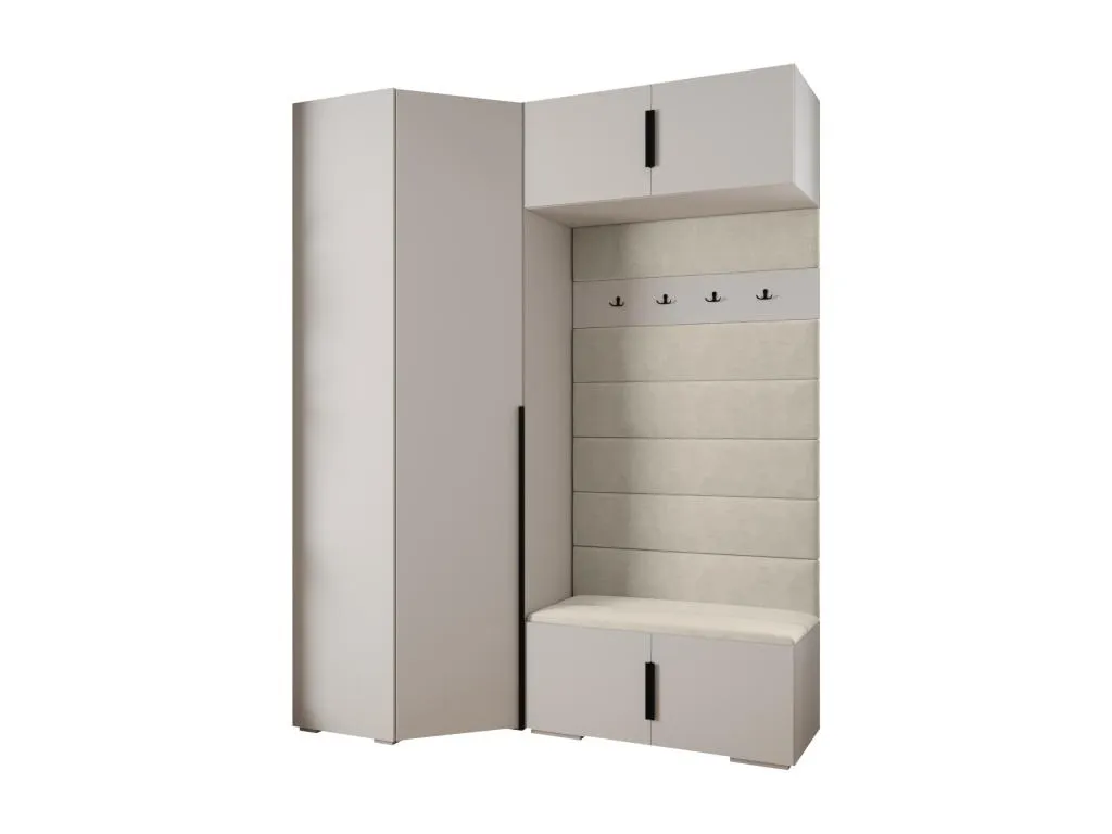 Lluesmahome 4 armario con puertas batientes 236.7/182/47 XOTB11142