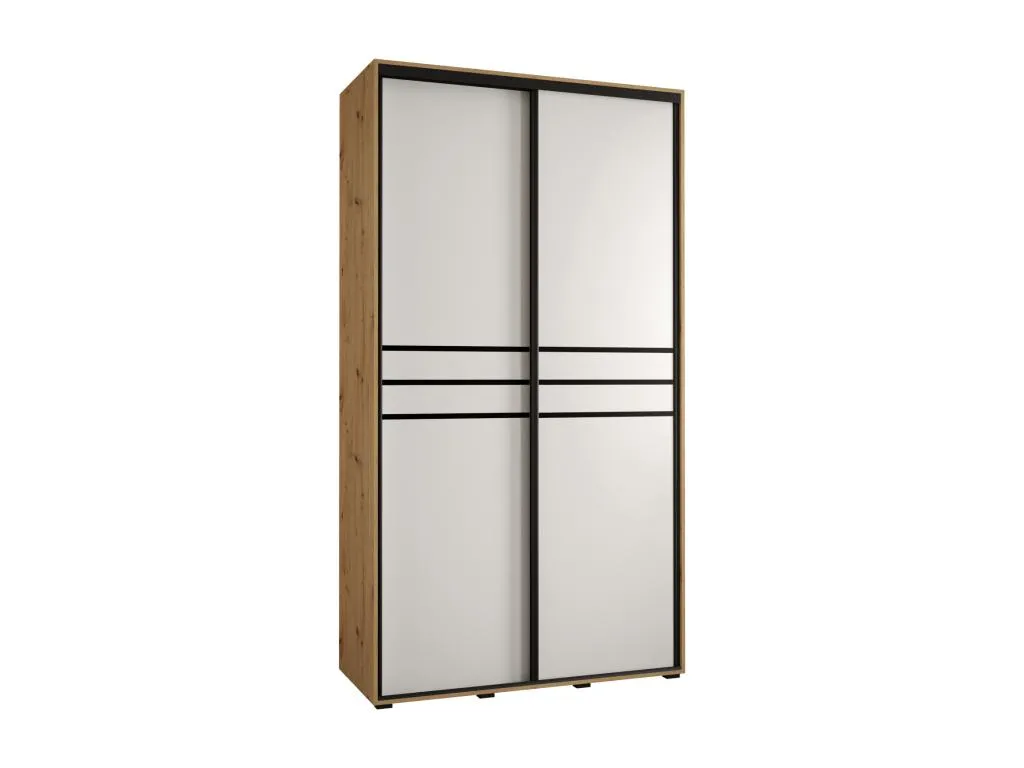 ARMARIO CON PUERTAS BATIENTES 235.2/140/60 2 puertas 23401nbly