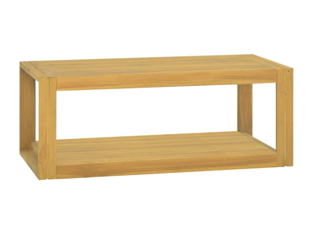 Armario de baño de pared madera maciza de teca 90x45x35 cm
