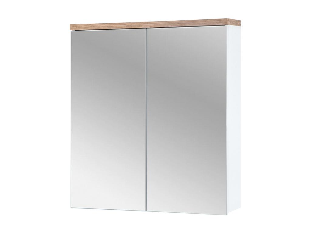 Armarios Con Espejo Luzssnh MC60 2D 60x20x70 Blanco