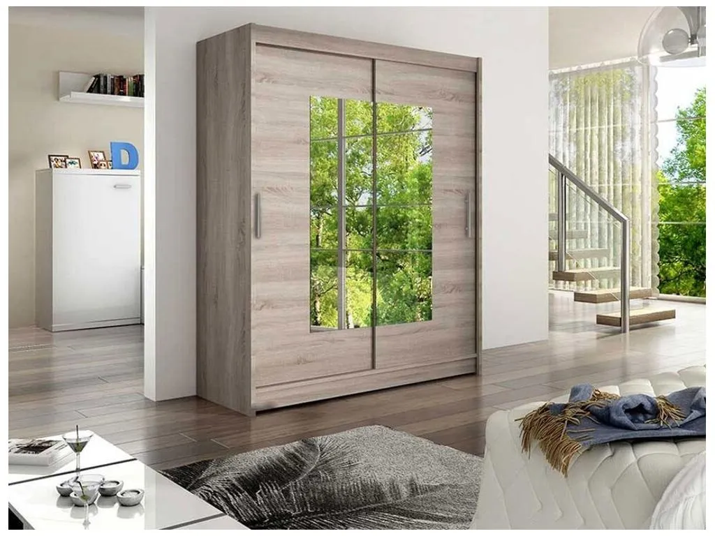 Armario Mueblesclasic 104 Trufa Mueblesclasic 200x150x58cm Puertas de armario - Correderas
