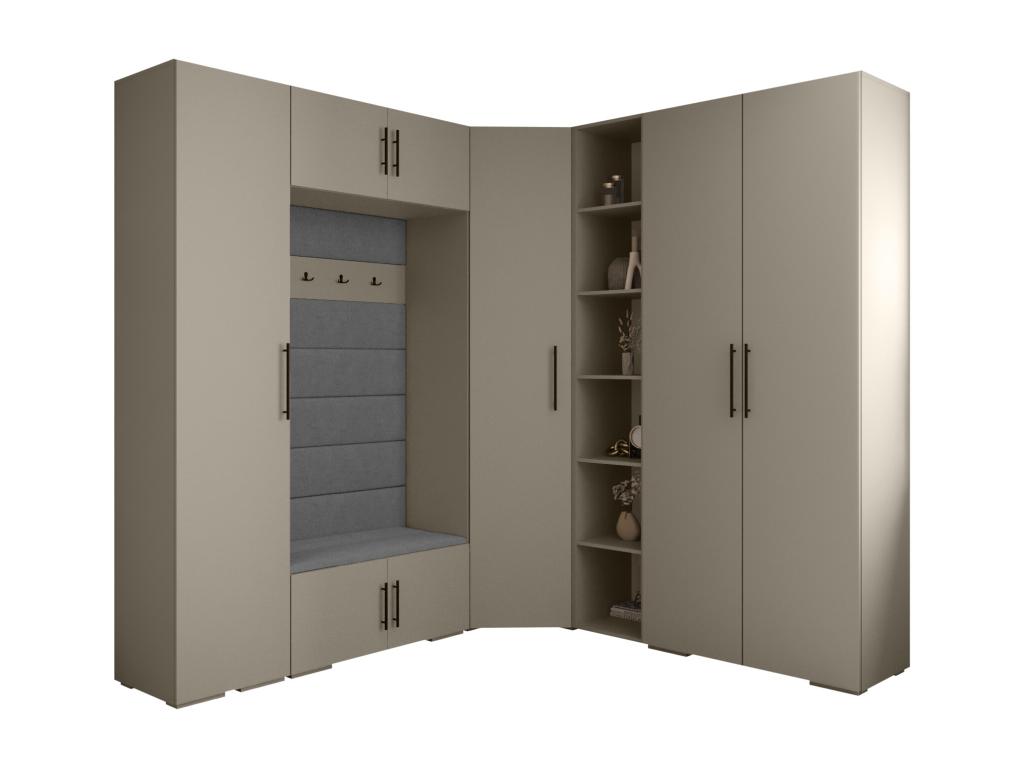 Homelyvo 3 armario con puertas batientes 236 - 7/232/47