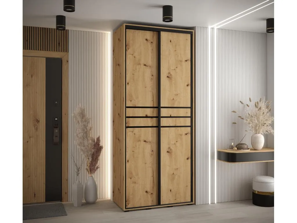 ARMARIO CON PUERTAS BATIENTES 235.2/110/60 2 puertas HOYB63766