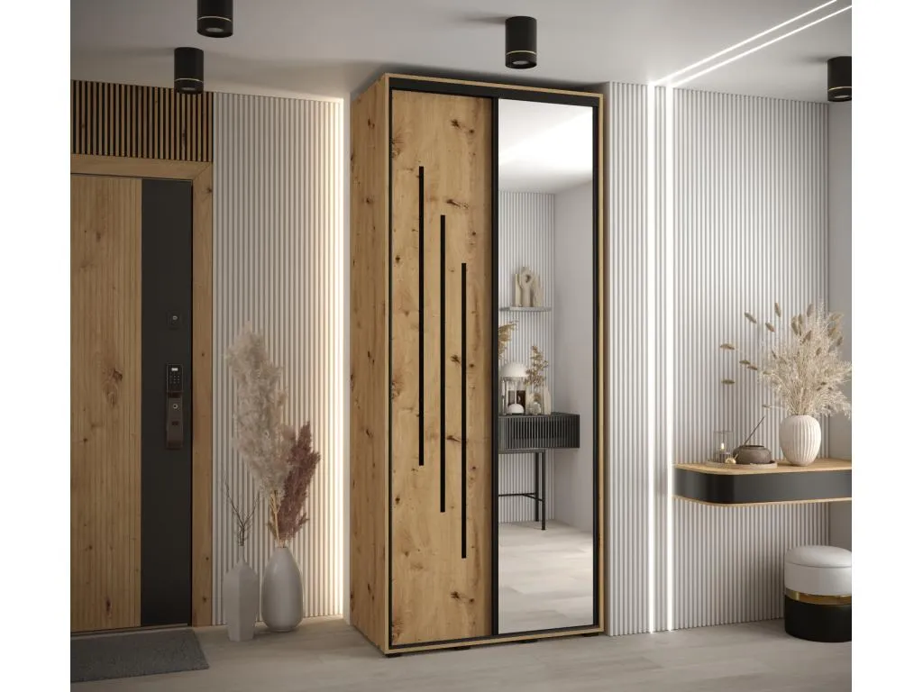 ARMARIO CON PUERTAS BATIENTES 235.2/100/45 2 puertas 70637JRCH