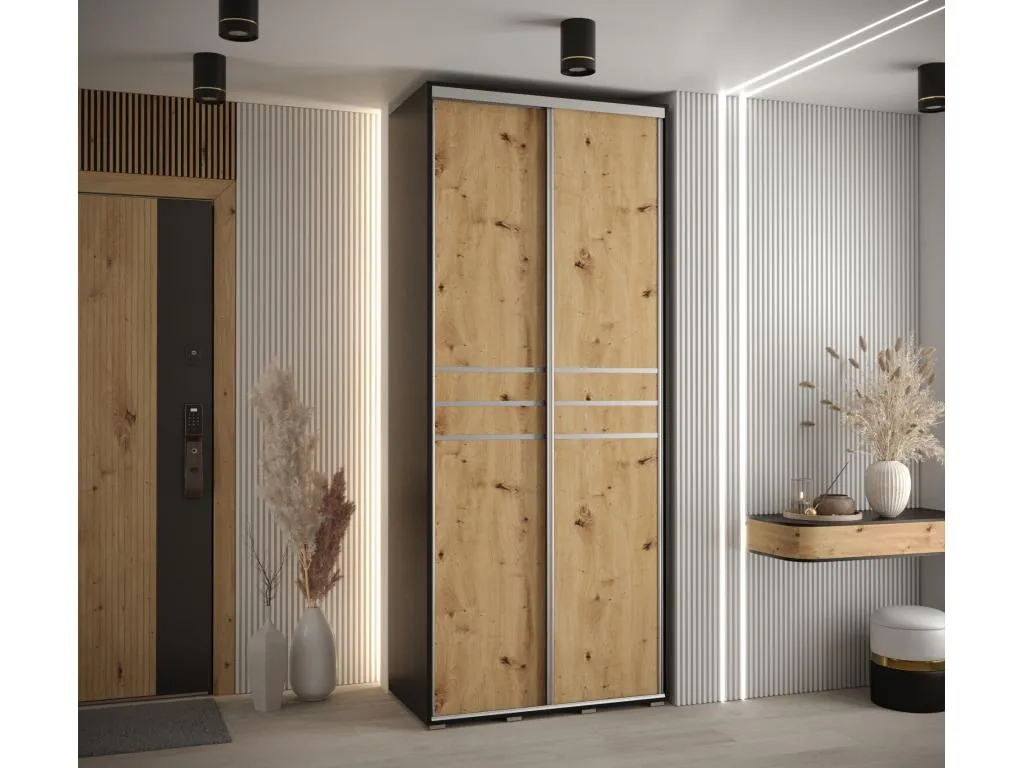 ARMARIO CON PUERTAS BATIENTES 235.2/100/45 2 puertas 98512BQNO