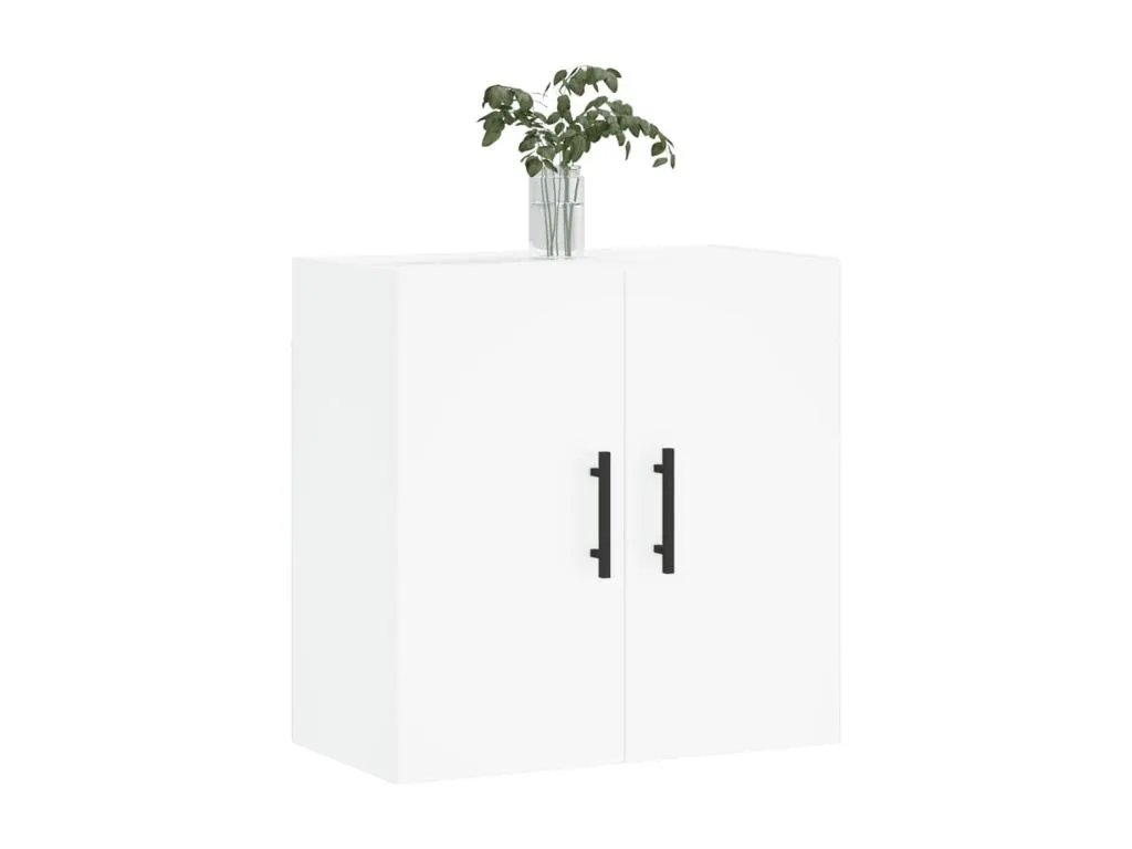 Mueblesclasic Armario de pared Mueblesclasic de ingeniería blanco 60x31x60 cm