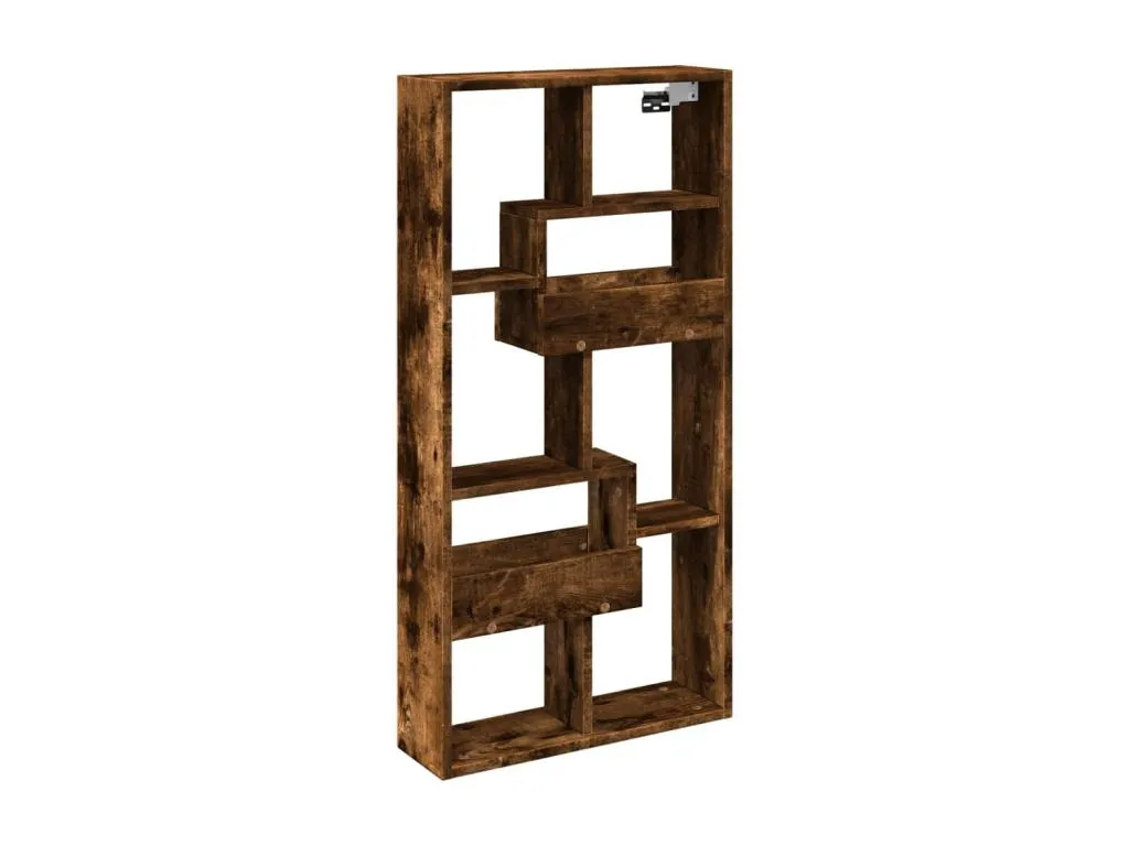 Armario de pared Decohoguera de ingeniería envejecida 50x15x100 cm PK7638043