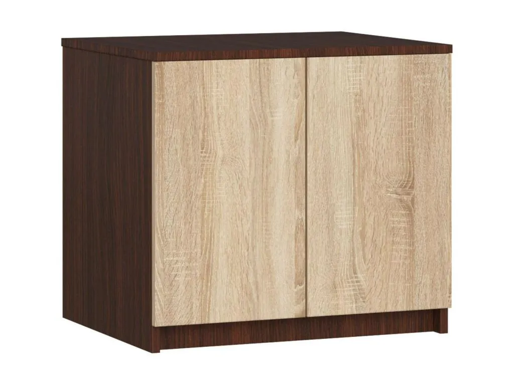 Módulo superior de armario Hogarve S60 Hogarve 60 cm 2 puertas color Hogarve mate 2 estantes 60x51x55 cm aqdb50395