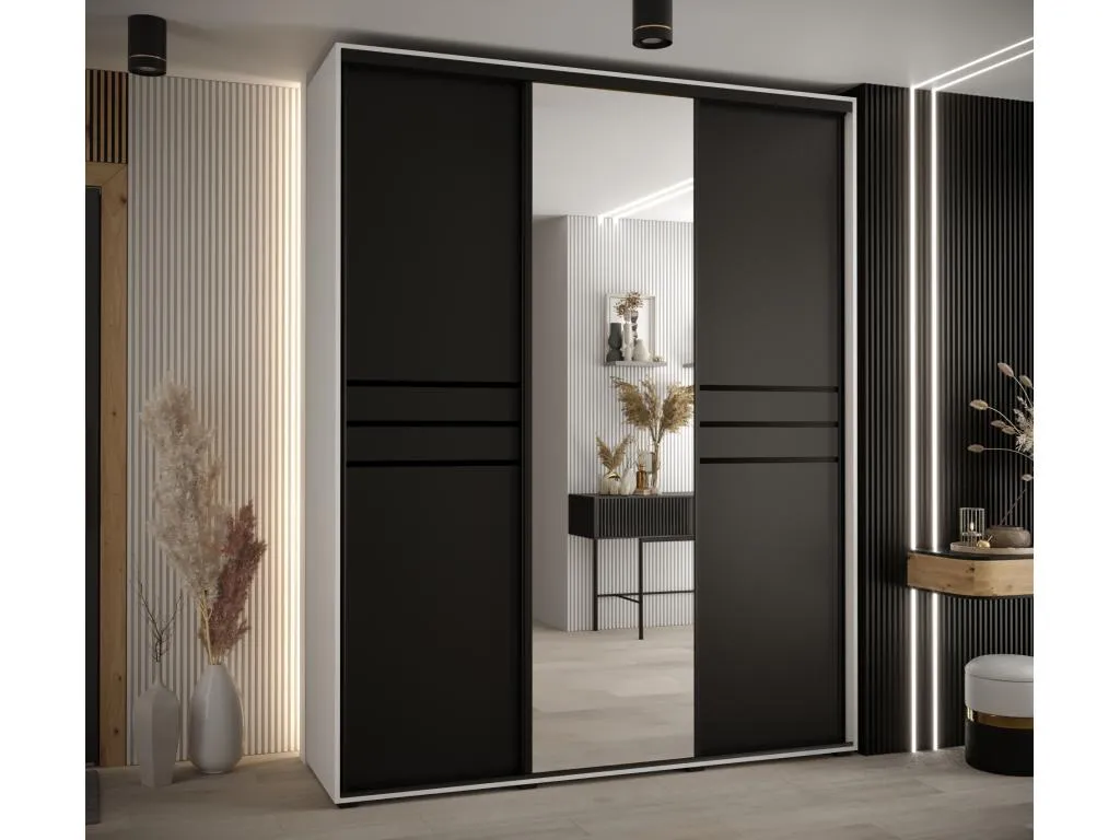 ARMARIO CON PUERTAS BATIENTES 235.2/190/60 3 puertas NSEV67047