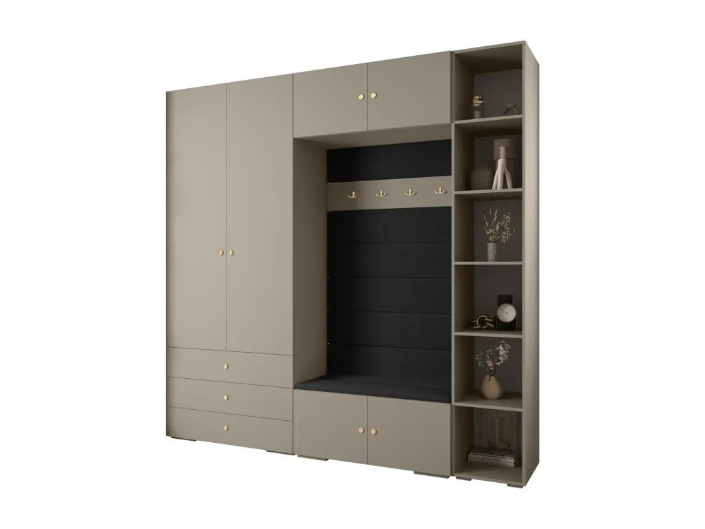Alkifurniturees 2 armario con puertas batientes 236.7/240/47 13088RRBV