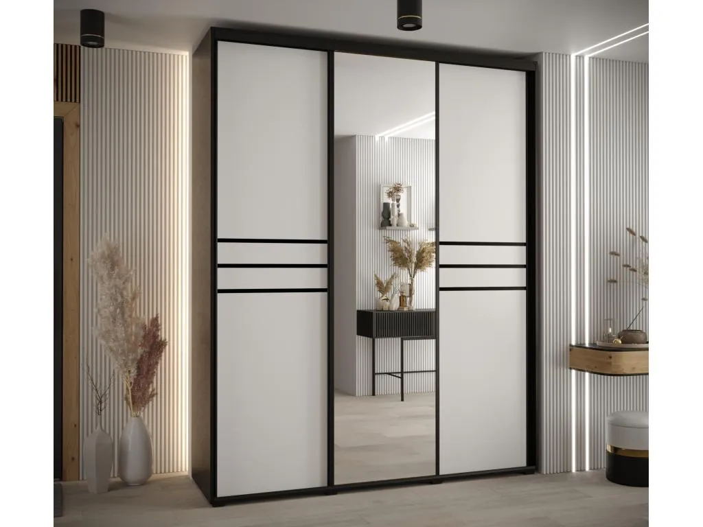 ARMARIO CON PUERTAS BATIENTES 235.2/200/45 3 puertas MJXG93265