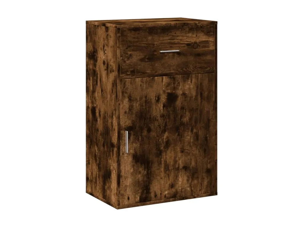 Vivircalido Armario almacenaje Vivircalido ingeniería Vivircalido ahumado 56.5x39x90cm Marrón 89896ikfl