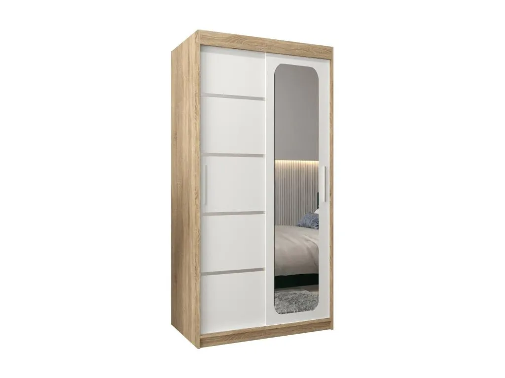 ARMARIO Hogarmini V2 DE PUERTAS CORREDERAS 200/100/62 2 puertas (Hogarmini/blanco) 60412jtiz