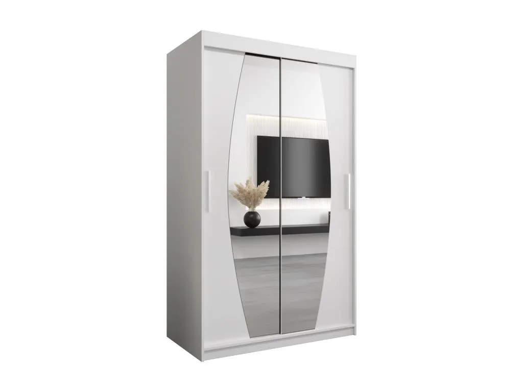 Armario Vivircalido de puertas correderas 200/150/62 2 puertas (blanco/blanco) bfro11998