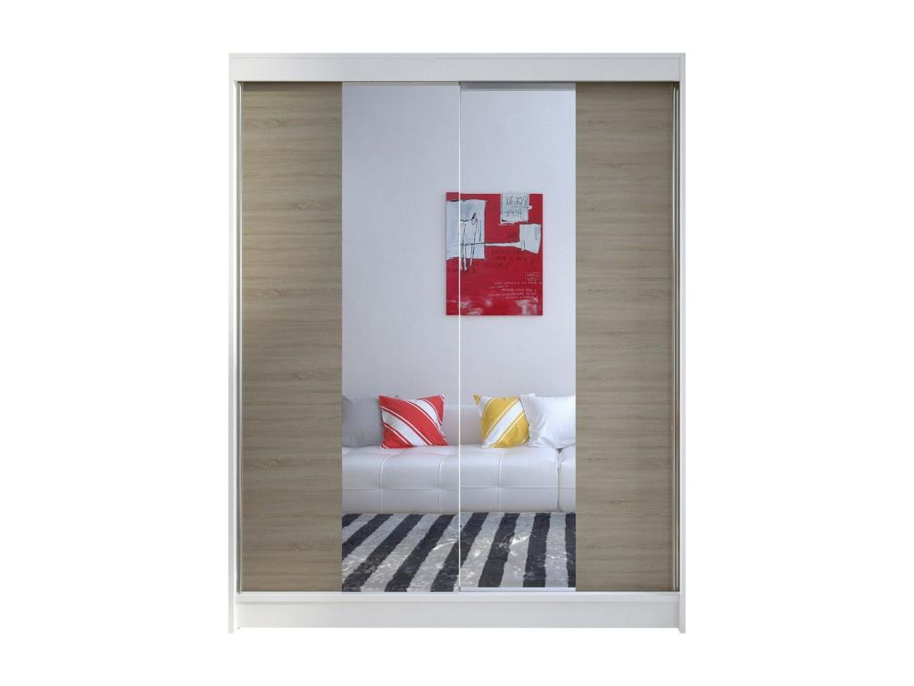 Armario Habitarluz 141 Habitarluz | Blanco 200x150x58cm Puertas de armario - Correderas 49954DCDZ