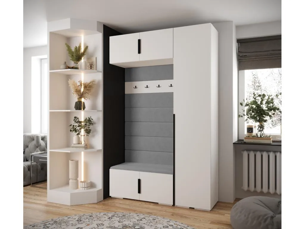 Hogarmini 1 armario con puertas batientes 236.7/150/47 uvms10366
