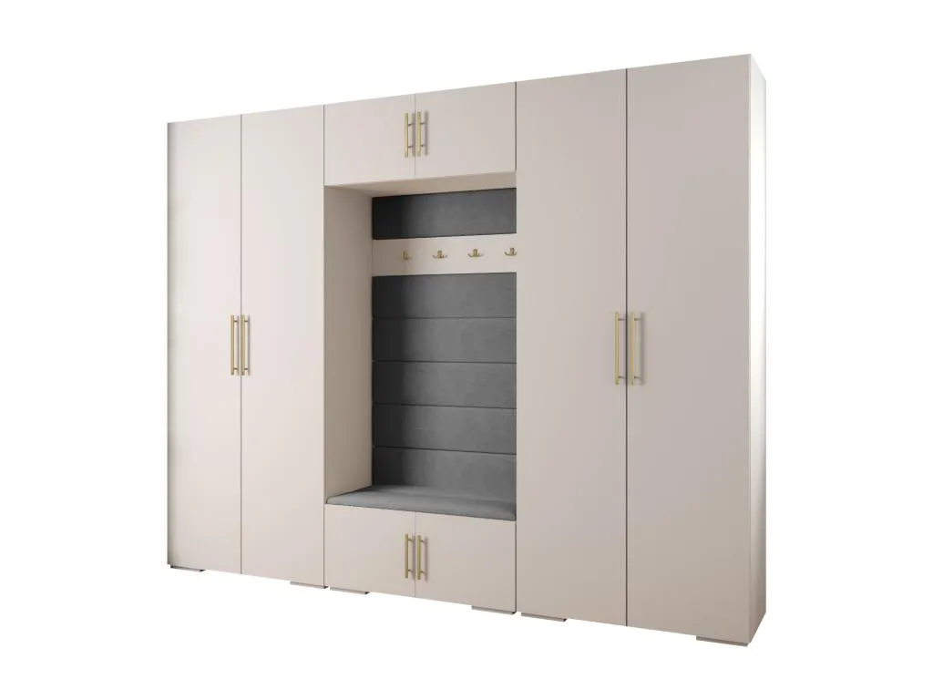 Decocasaes 3 armario con puertas batientes 236.7/300/47 towu45533