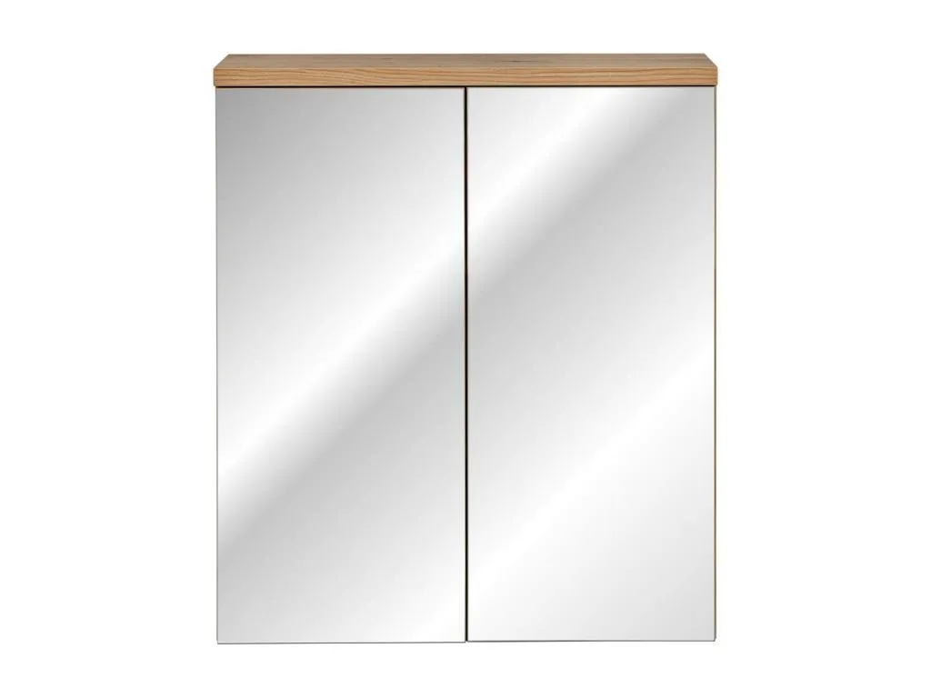 Armarios Con Espejo Francomuebleses MC60 2D 60x20x69 Beige