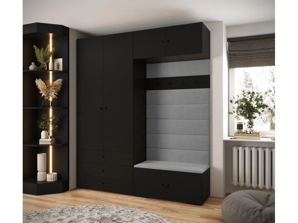 Hogarmini 2 armario con puertas batientes 236.7/200/47 dver26515