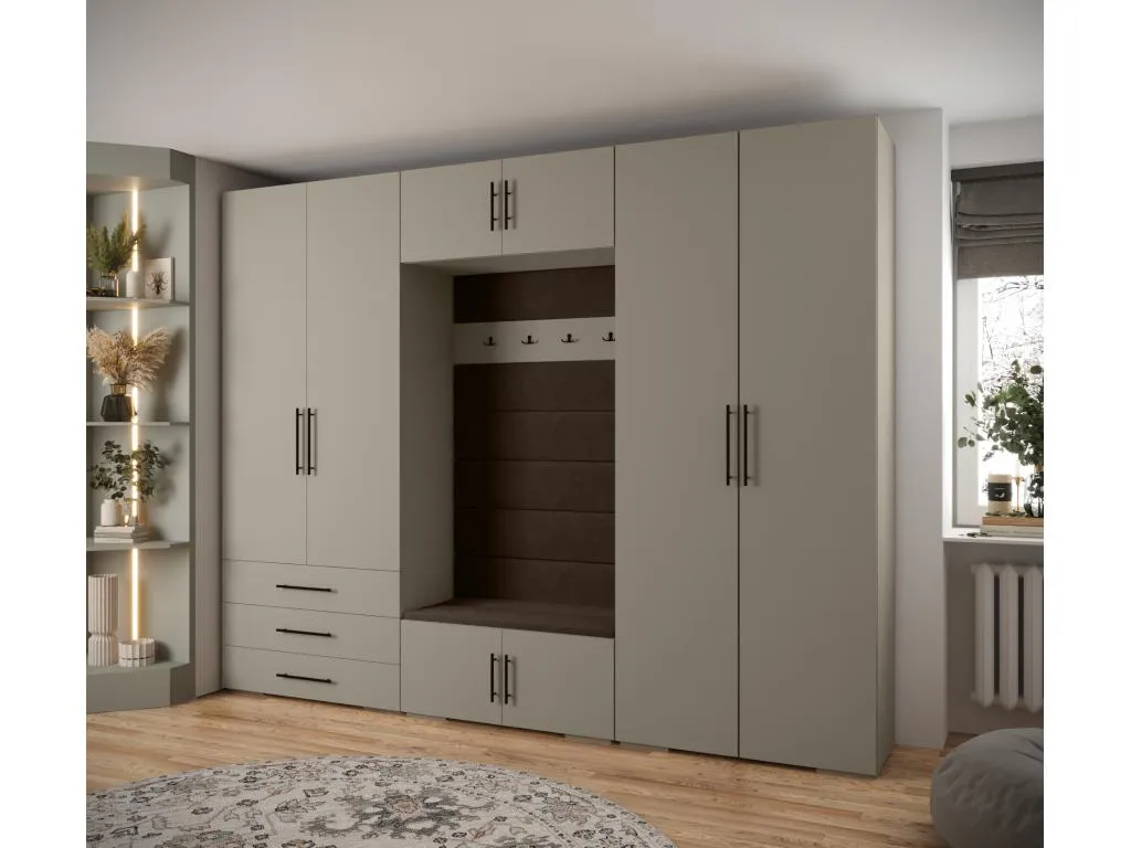 Luxmbls 3 armario con puertas batientes 236.7/300/47 83168HUYT