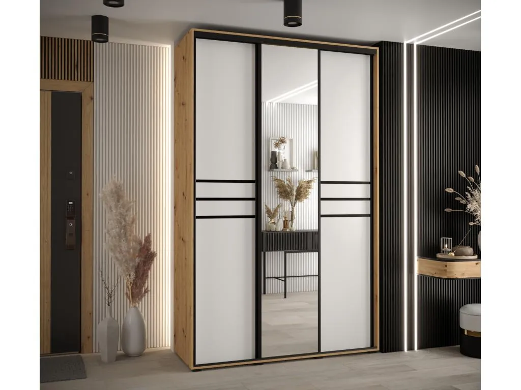 ARMARIO CON PUERTAS BATIENTES 235.2/150/60 3 puertas 08378CPVW