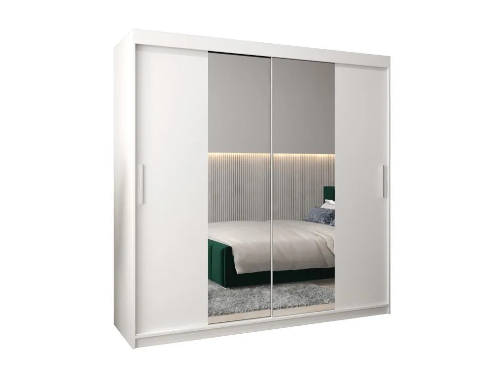 Armario Decocasaes 1 de puertas correderas 200/200/62 2 puertas (blanco/blanco) jgqg30508