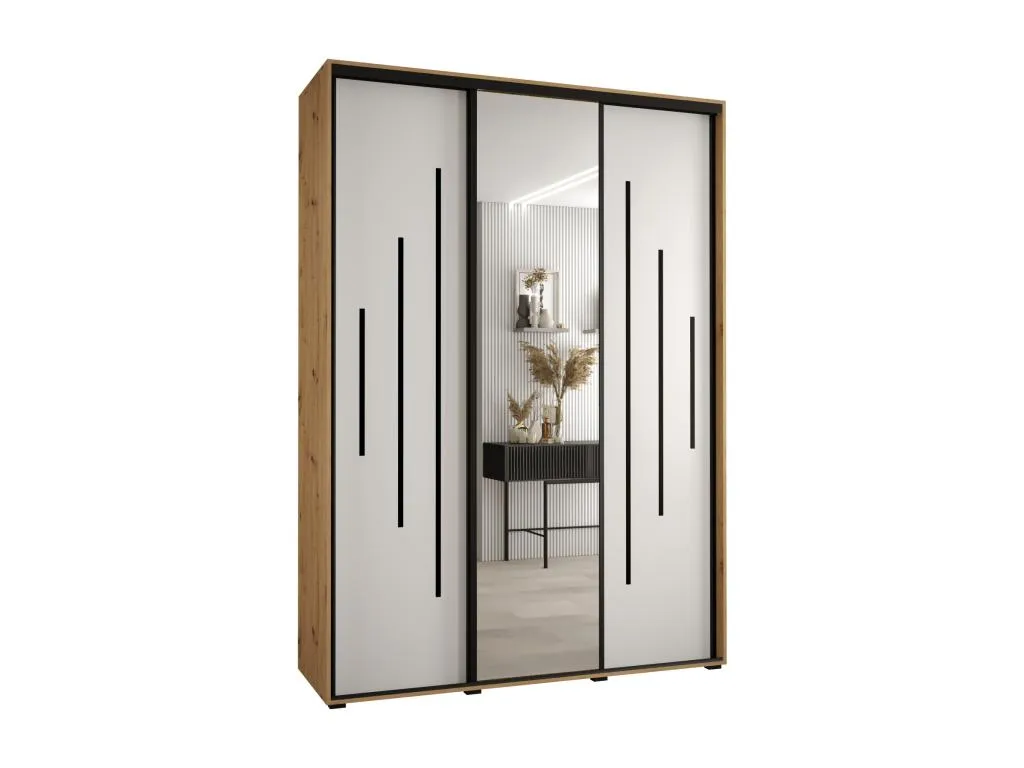ARMARIO CON PUERTAS BATIENTES 235.2/170/60 3 puertas