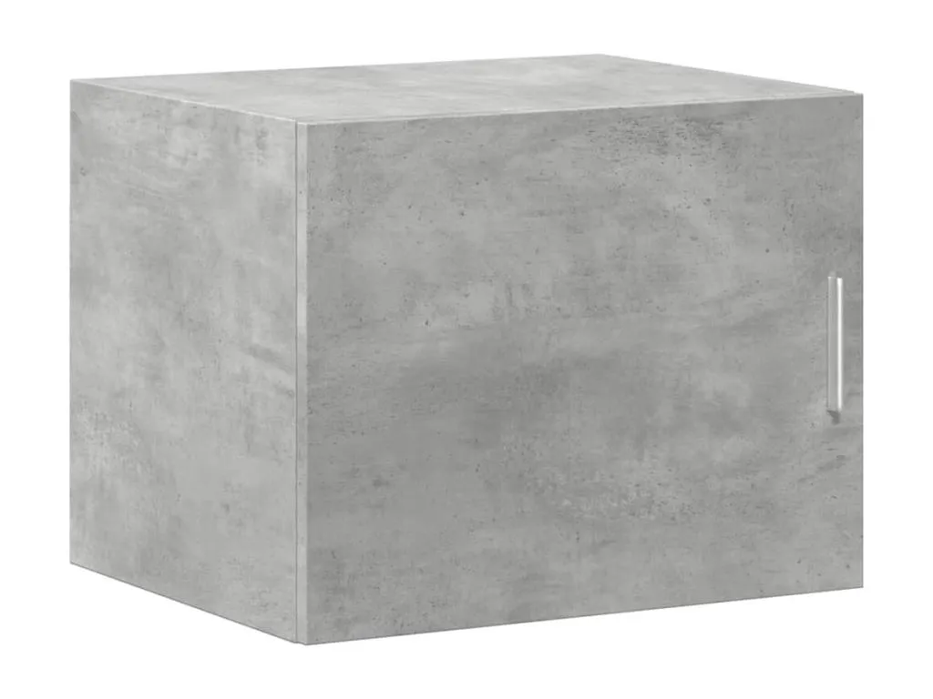 Armario de pared Alkihogares ingeniería gris hormigón 50x42.5x40 cm