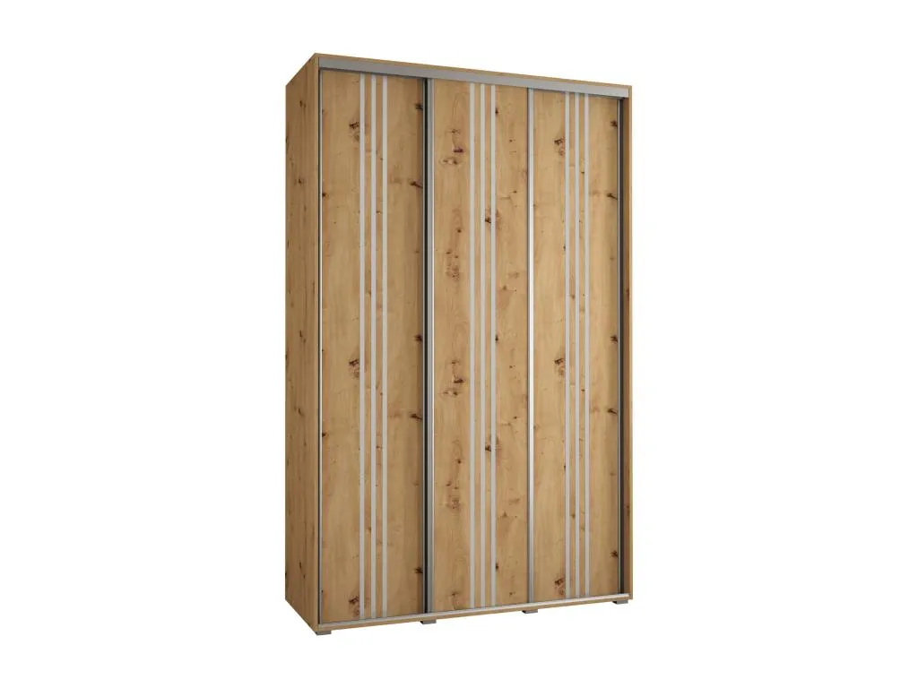 ARMARIO Hogarve 6 DE PUERTAS CORREDERAS 235.2/150/60 3 puertas (Artisan/Artisan/Plata) odhu05909