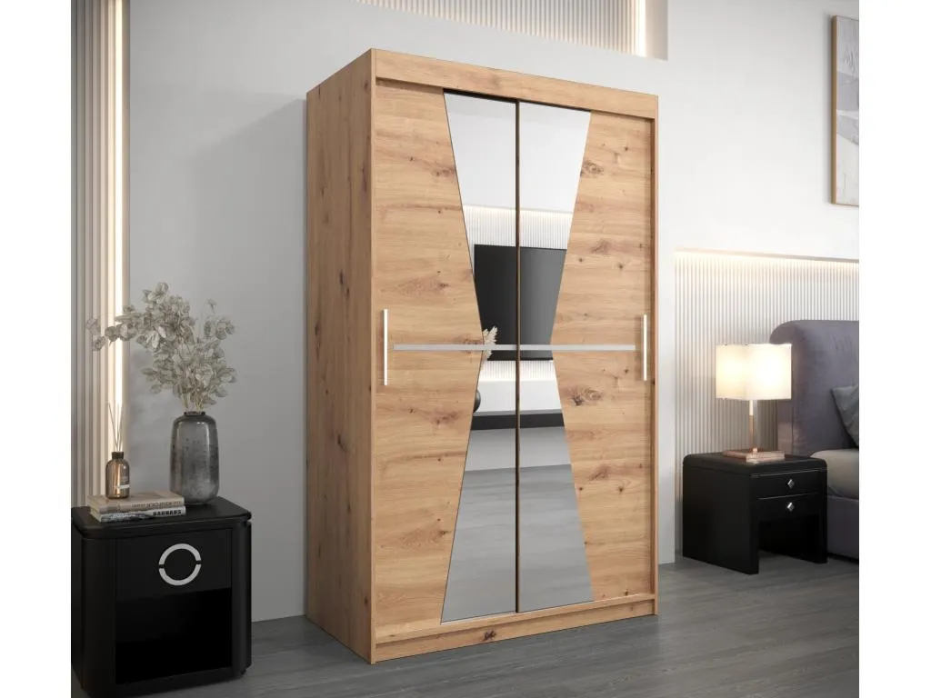 Armario Decopractico de puertas correderas 200/120/62 2 puertas (artisan/artisan) WUHI06229
