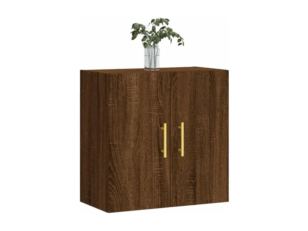 Armario de pared Hogarmini de ingeniería marrón Hogarmini 60x31x60 cm 53338qyob
