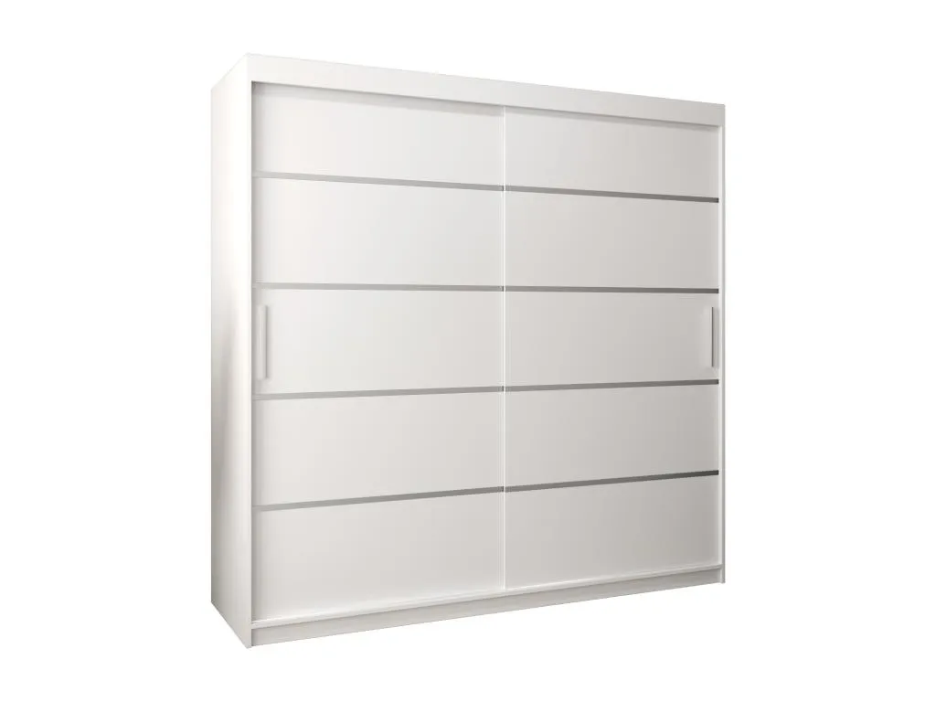 ARMARIO Mobtrendy 1 DE PUERTAS CORREDERAS 200/200/62 2 puertas (blanco/blanco) vxtx85199