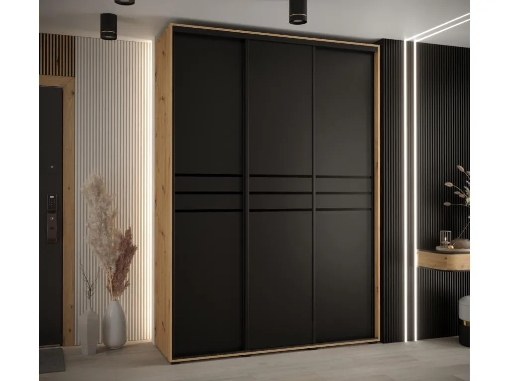 ARMARIO CON PUERTAS BATIENTES 235.2/180/60 3 puertas