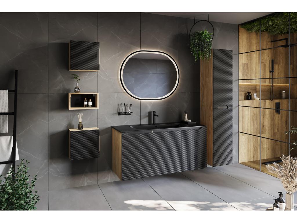 Armario Alto Confortzx HC35 2D 35x33x170 Negro