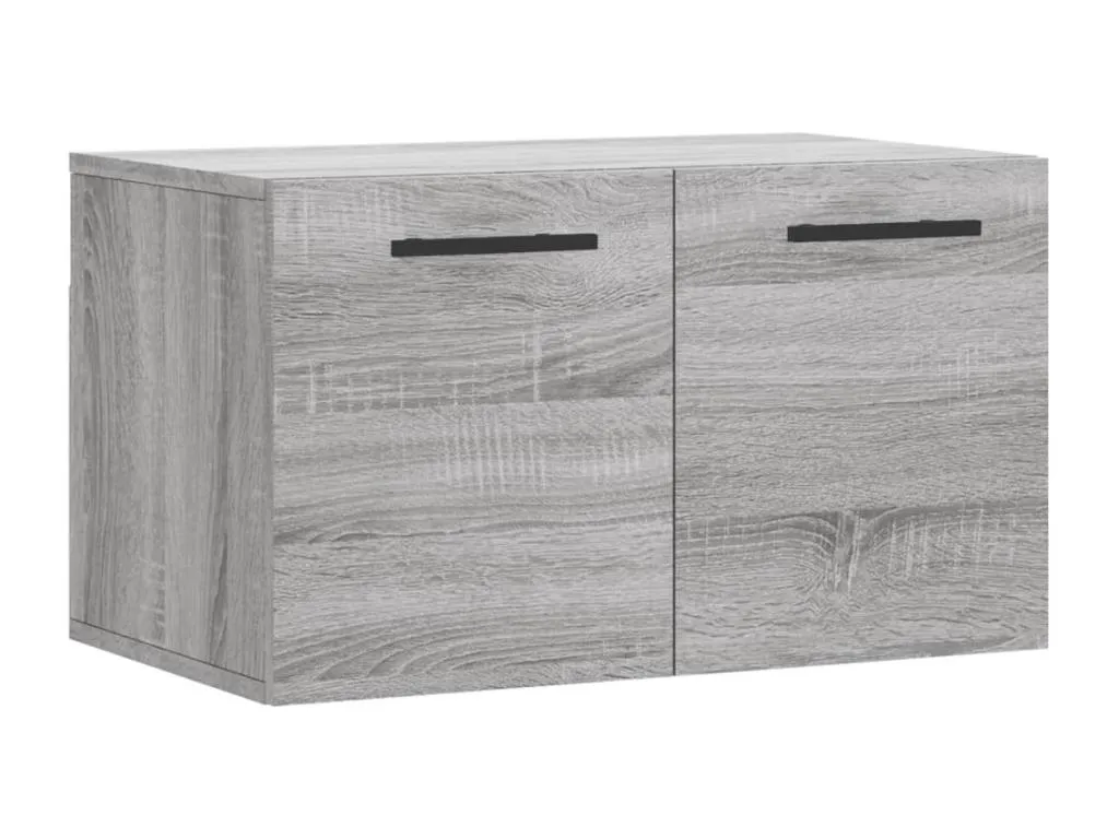 Armario de pared Casahandy de ingeniería gris 60x36.5x35 cm