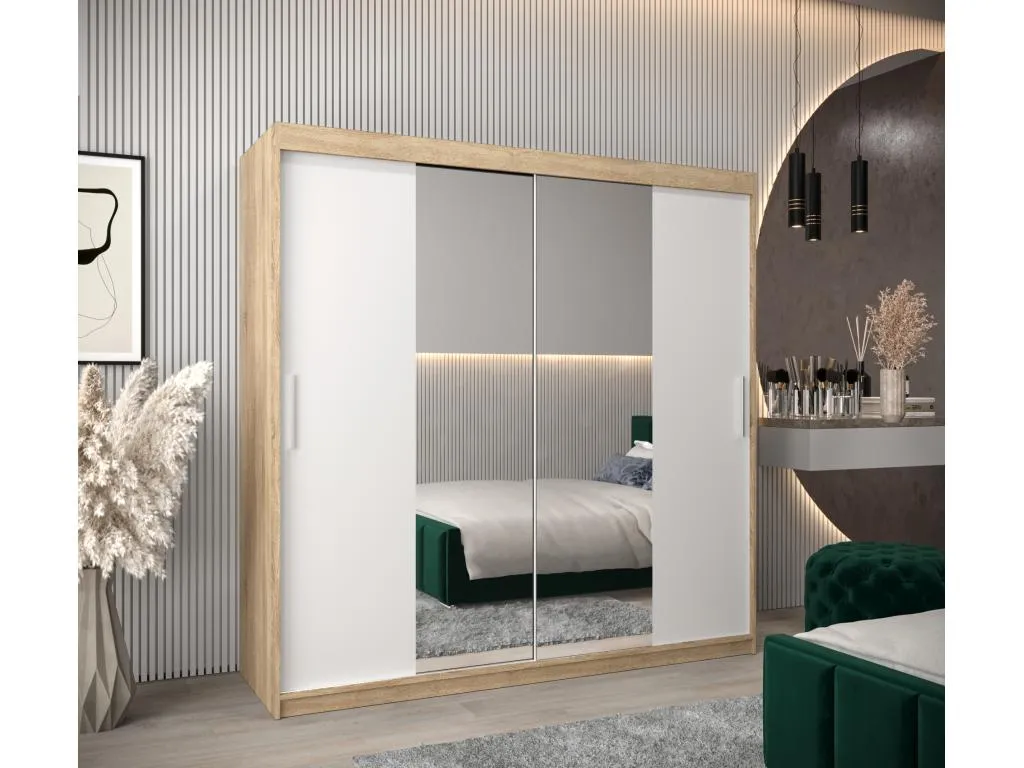Armario Luxmbls 1 de puertas correderas 200/200/62 2 puertas (Luxmbls/blanco) JDSM62527