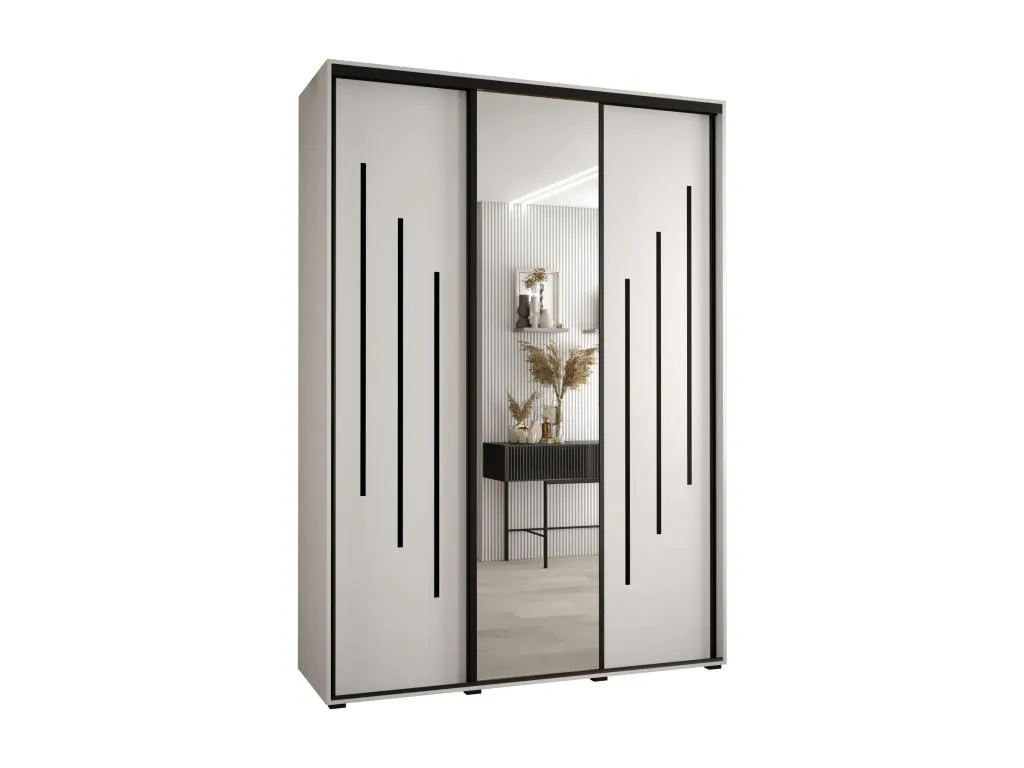 Armario con Puertas Batientes 235.2x180x45 cm 3 Puertas CM0362371