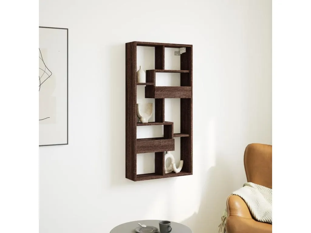 Armario de pared Francomuebleses de ingeniería marrón Francomuebleses 50x15x100 cm